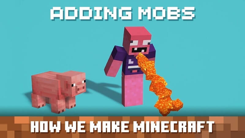 Minecraft Minecraftの作り方 新モブの追加 新しいモブが追加される過程を紹介する動画を公開 おかしなゲーム速報